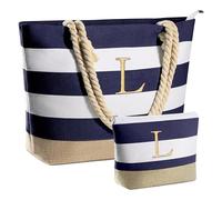 Parima Regali da viaggio per le donne - Borsa da spiaggia da viaggio con monogramma Borsa termica impermeabile Regali di compleanno personalizzati per donne mamme fidanzate regali di ringraziamento