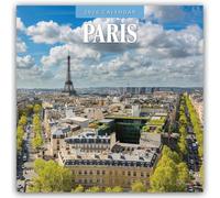 Paris 2026 - 16-Monatskalender: Original Red Robin Publishing Ltd-Kalender [Mehrsprachig] [Kalender]