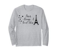 Paris Always A Good Idea Eiffel Tower in France Maglia a Manica