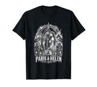 Paris And Helen Beauty Burns Troy Mitologia Greca Maglietta