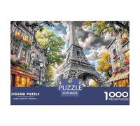 Paris BalloonsInteractive 1000-Piece Jigsaw Puzzles for Adults Brimming with Challenging Puzzle Games for Both Genders - These Interactive Jigsaw Puzzles Are Made for Adults And Kids Age 12 Years Up