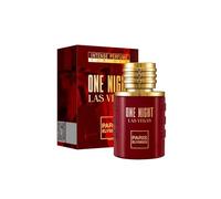 PARIS ELYSEES - One Night Las Vegas - Eau de Toilette Uomo - Aromatico - Salvia Sclarea e Mandarino - Vaporizzatore profumo uomo 100ml- Flacone da viaggio ricaricabile 5ml incluso
