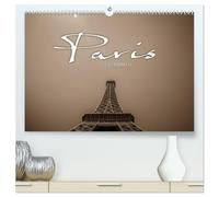 Paris (hochwertiger Premium Wandkalender 2026 DIN A2 quer), Kunstdruck in Hochglanz: Paris - die Stadt der Liebe. Der atemberaubende Ausblick vom Eifelturm macht Paris bezaubernd.