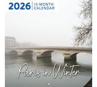Paris in Winter Calendar 2026