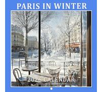 Paris in Winter Calendar 2026