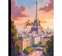 Paris landscape journal: Notebook, 60 pages