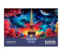 Paris Love SceneBreathtaking Jigsaw Puzzles for Adults A 1000-Piece (Advanced) Assortment of Impossible, Hard, And Difficult Challenging Puzzle Educational Games for Women And Men - A Thrilling Endea