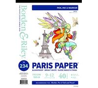 Paris Paper For Pens 9X12 by Borden & Riley