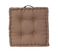 Paris Prix Atmosphera - Cuscino da pavimento Dorian, 40 x 40 cm, colore: Tortora