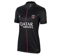 Paris Saint-Germain 2025/26 Stadium Fourth Jordan Dri-Fit Replica Maglia da Calcio da Donna, off Black/Black/Pearl Pink, HQ4215-045, M