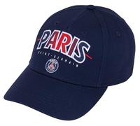 Paris Saint-Germain Cappellino PSG, collezione ufficiale, taglia regolabile, da adulto, da uomo, blu, Taglia Unica