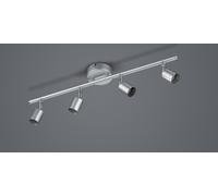 PARIS SENZA LAMPADINA BARRA 4 LUCI ALLUMINIO ATTACCO GU10 L. 50CM