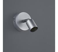 PARIS SENZA LAMPADINA SPOT 1 LUCE ALLUMINIO ATTACCO GU10 D. 8CMX11CM