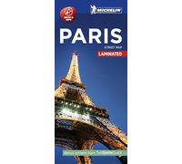 Paris. Street map: Laminated City Plan