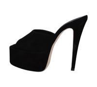 Paris Texas - Marina Suede Mules - - Shoes - Donna - Nero - 38 EU