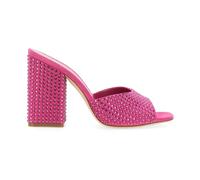 Paris Texas - Mules con tacco squadrato e decorazioni - - Shoes - Donna - Rosa - 39 EU