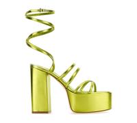Paris Texas - Sandali Evita in Pelle Verde Acido - - Shoes - Donna - Verde - 38 1/2 EU