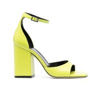 Paris Texas - Sandali Verdi con Tacco a Blocco e Punta Aperta - - Shoes - Donna - Giallo - 38 1/2 EU