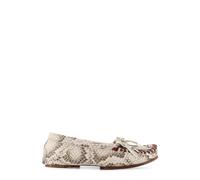 Paris Texas, ,Shoes ,Donna ,Beige ,37 1/2 EU Indiana Leather Loafer