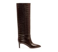 Paris Texas - Stivale con Tacco Effetto Coccodrillo - - Shoes - Donna - Marrone - 39 EU