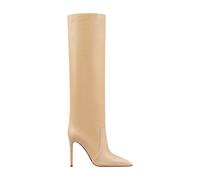 Paris Texas - Stivali Stiletto in Pelle Beige - - Shoes - Donna - Beige - 37 EU