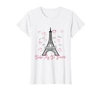 Paris Torre Eiffel - Maglietta "Take me to Paris" Maglietta