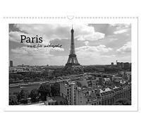 Paris vive la métropole (Wandkalender 2026 DIN A3 quer), CALVENDO Monatskalender: Eine Liebeserklärung an Paris