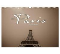 Paris (Wandkalender 2026 DIN A3 quer), CALVENDO Monatskalender: Paris - die Stadt der Liebe. Der atemberaubende Ausblick vom Eifelturm macht Paris bezaubernd.