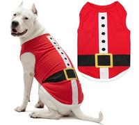 Parisian Pet Divertente maglietta natalizia per cani e gatti, con scritta "Naughty or Nice", taglia da elfo, aiutante di Babbo Natale, Sorry Santa I Ate Your Cookies (vestito da Babbo Natale, 4XL)