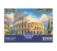 Parisian Street with Eiffel TowerAwe-Inspiring Jigsaw Puzzles for Adults A 1000-Piece (Advanced) Saga of Impossible, Hard, And Difficult Challenging Puzzle Games for Women & Men - A Bonding Adventure