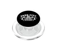 Park City Utah, design storico di città di montagna mineraria PopSockets PopGrip per MagSafe