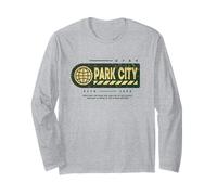 Park City Utah - Timbro Viaggio Park City Maglia a Manica