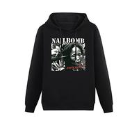 PARK DANCE BAG Men Nailbomb Point Blank Hoodieen's Graphic Sweatshirt Black L