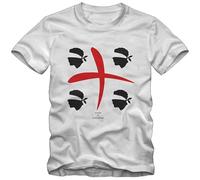 PARK DANCE BAG T Shirt Shirt 4 Mori Sardinia By Kraz White XXL