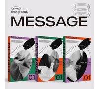 PARK JIHOON [MESSAGGIO] 1° Album RANDOM Ver/CD-R+Photobook+Poster+2...