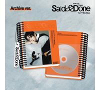 PARK JINYOUNG 2° mini album [SAID&DONE] Archive Ver. CD + libro + P.Card +...