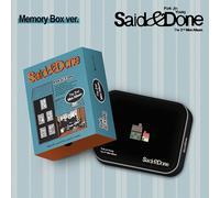 PARK JINYOUNG SAID&DONE 2° Mini Album MEMORY BOX Ver/NFC+Custodi 2Book+2Card...