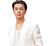 Park Jong-Seong (White Outfit) Half Body Buddy Cutout