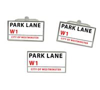 Park Lane Set Gemelli Rettangolari E Spilla Per Cravatta