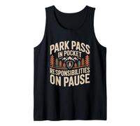 Park Pass in Pocket, Responsibilities on Pause. USA Vacation Canotta