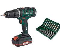 PARK SIDE Trapano avvitatore a batteria 20 V PABS 20-Li E6 con batteria e caricatore, 1/2 pollice