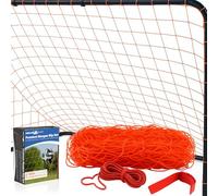 Park & Sun Nylon Goal Net (Lacrosse And Soccer/Multi-Sport), Sostituzione Elastica Unisex-Adulto, Rete Arancione, 8' W x 6' H x 4' D