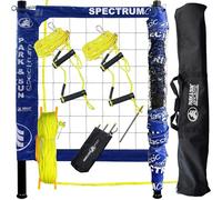 Park & Sun Spectrum - Set da pallavolo classico con rete blu denim (TS-CL-DEN)