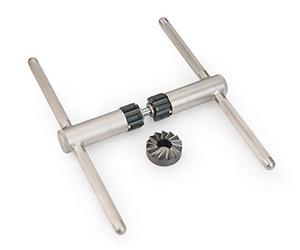 Park Tool BTS-1 Set per Filettatura e Spianatura Movimento Centrale Bicicletta, Filettatura Inglese 1.370" x 24 TPI, Fresa 45 mm