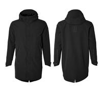Parka antipioggia Basil Mosse uomo jet black - nero, taglia L