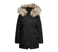 Parka con cappuccio Nero 13 anni - 153 cm Tinta unita