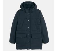 Parka con cappuccio staccabile isolante Blu M Tinta unita