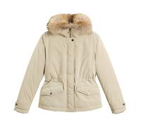 PARKA CORTO CON PELLICCIA RACOON GRACE DONNA WOOLRICH Beige
