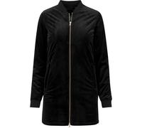 Parka da donna Urban Classic long velvet Noir M