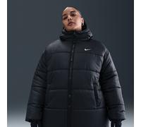 Parka dal fit ampio Nike Classic con Therma-FIT - Donna - Nero 3X